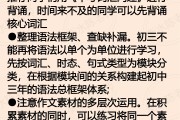 中考冲刺，把握关键时机，实现理想分数