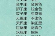十二星座，头发颜色竟然这么有特色！