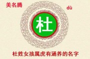 杜宝宝女名字取名技巧，传统与现代的结合