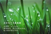 久旱迎春雨中的数字