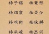 姓肖和杨宝宝取名，传统与现代的结合