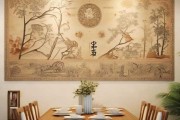 餐厅墙面的寓意，打造和谐的家庭氛围