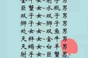 十二星座，最配后座的神仙女