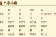 八字测算排命盘详解