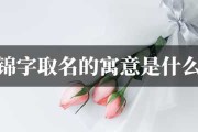牛年宝宝取名，巧用锦字，寓意美好