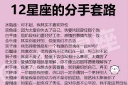 十二星座分手的原因解析，从性格不合到感情破裂的多面分析