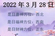 2022年3月28日吉时，带来与美好生活的开启