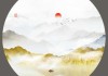 坐山面水，图片中的自然天人合一之道
