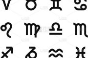 十二星座方形符号解析，从黄道带到神秘象征