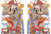 门神贴纸，传统文化的现代演绎