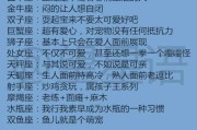 十二星座的闺蜜，性格互补，情感相投