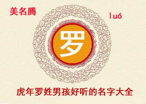 虎年罗姓男宝宝取名灵感与技巧,象征,第1张
