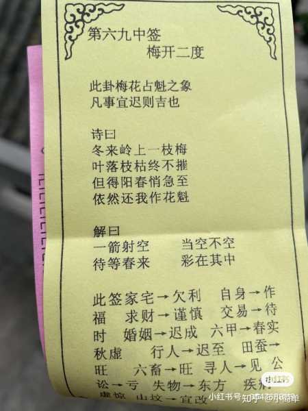 求签，一场与命运的对话,象征,命运,与和谐,第1张