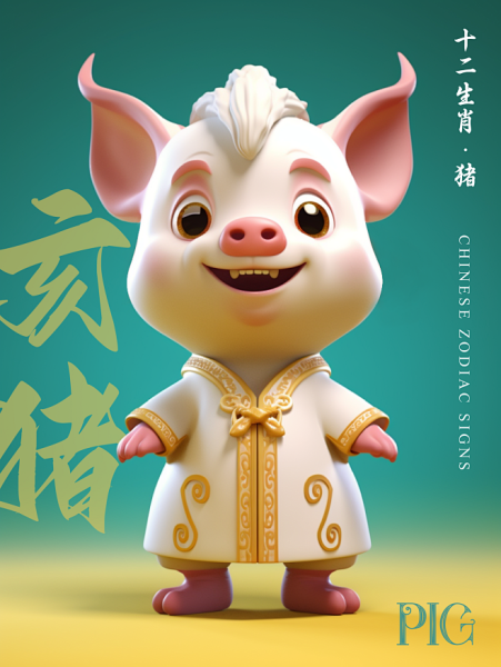 十二星座中的猪，它们是还是烦恼？,象征,事业,挑战,第1张