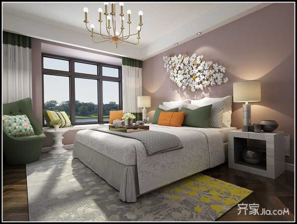 卧室选什么壁纸好？,浅色调壁纸,简约图案,第1张