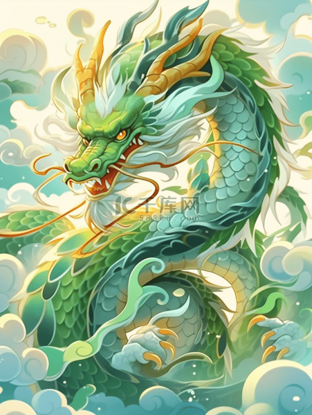 青龙，算命中的神秘象征与文化内涵,象征,事业,挑战,第1张