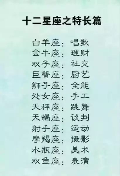 十二星座，十二位性格的,象征,十二星座,自我,第1张