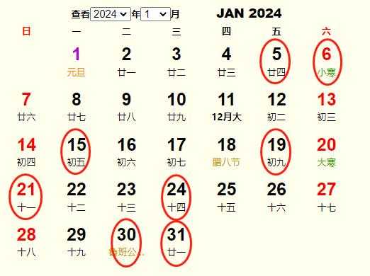 2024年1月的吉日吉时，闰年中的美好时刻,吉时,算命,吉凶,第1张