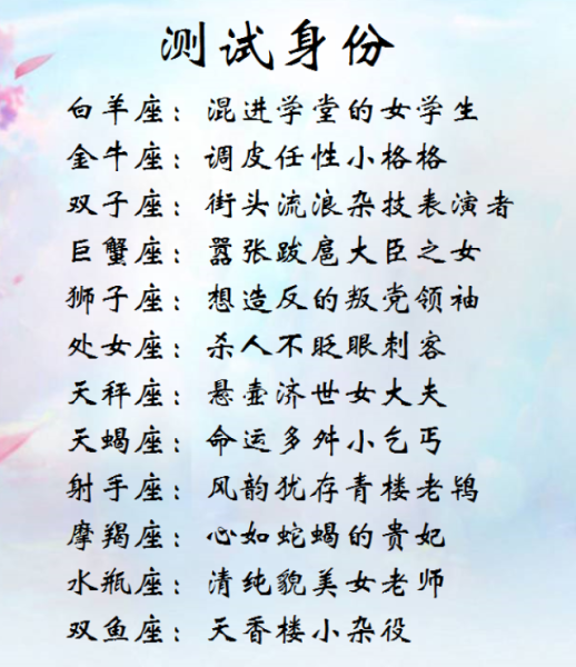 十二星座死后会变成什么身份？神秘的宿命之谜,命运,挑战,十二星座,第1张