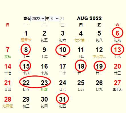 2022年历8月15日吉日吉时，中元节的习俗与意义,象征,吉时,传统习俗,第1张