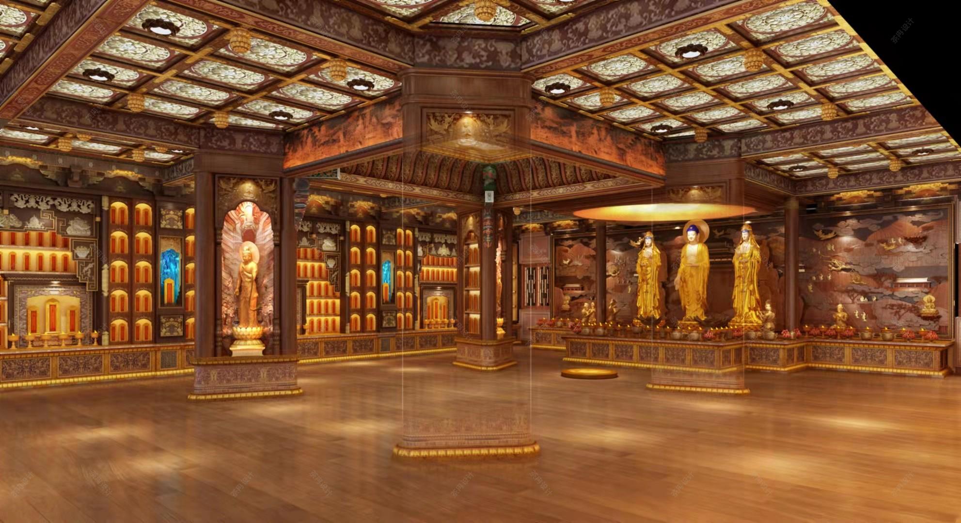 佛堂设计，如何打造和谐 spiritual 环境,象征,光明,与和谐,第1张