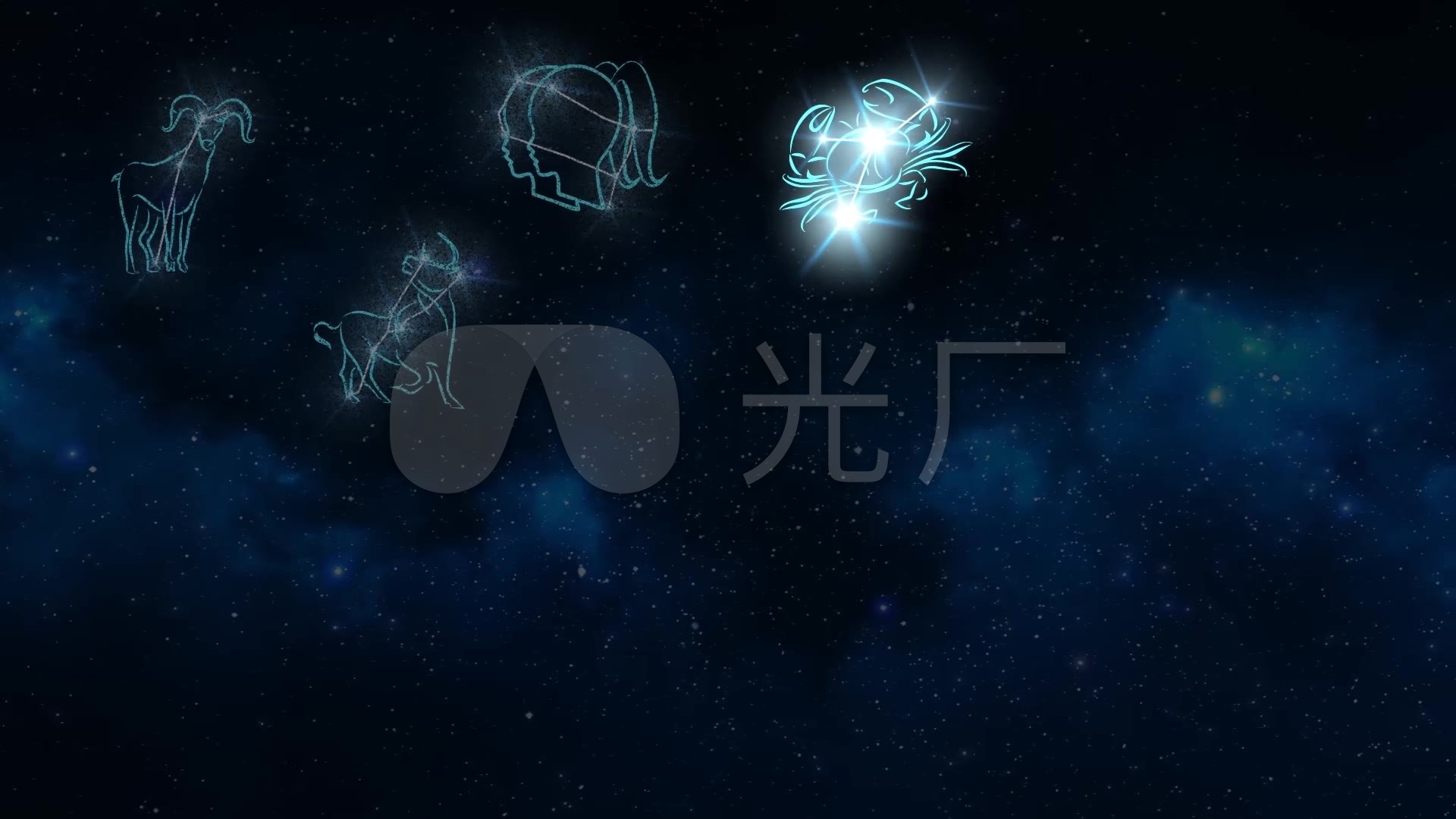 十二星座的星图，解读宇宙的语言,十二星座,星座,第1张