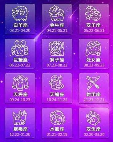 十二星座的生日与变化时间表，为什么黄牛会让白羊座提前变红？,十二星座,星座,第1张