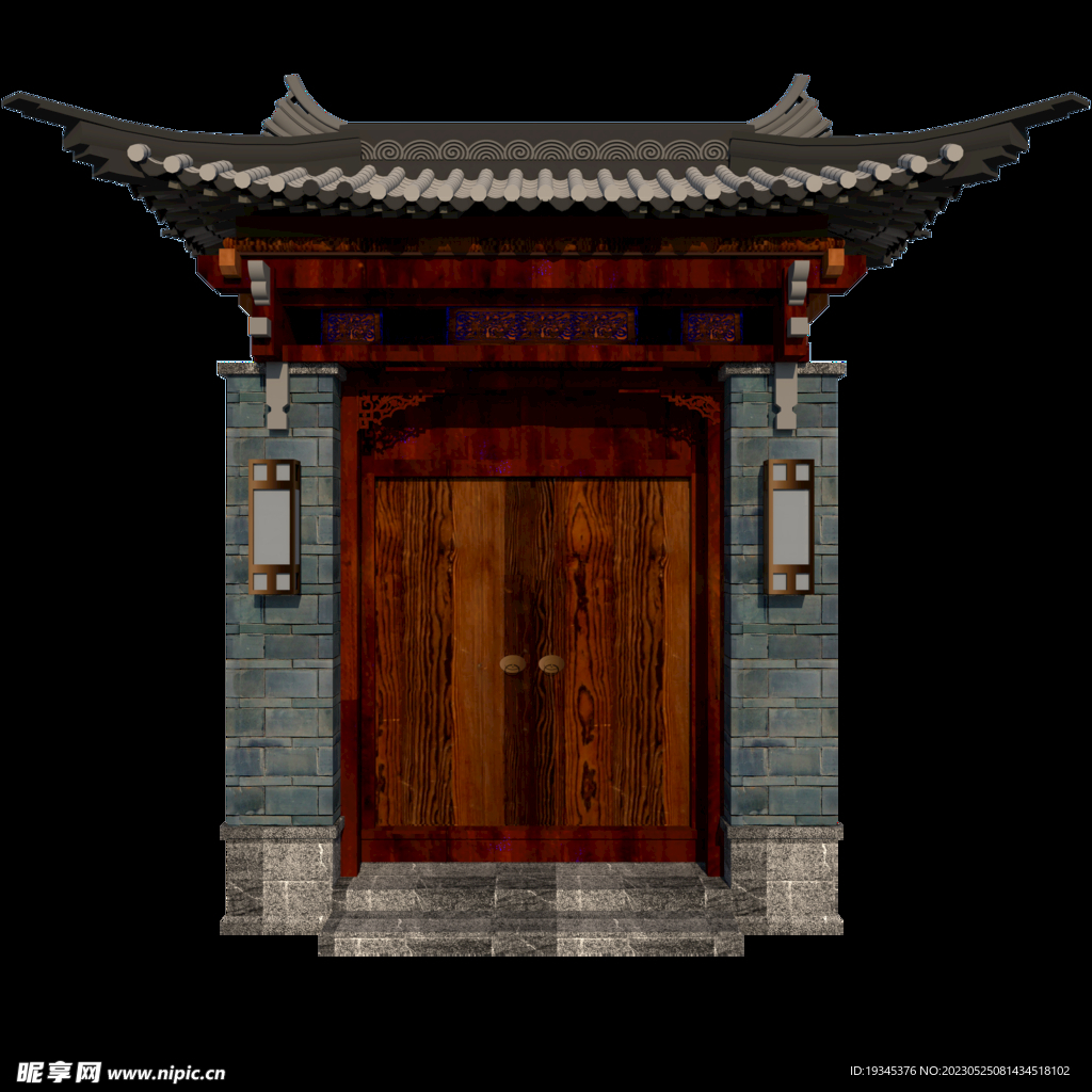 门楼设计，建筑与文化交融的典范,象征,气场,财运,第1张