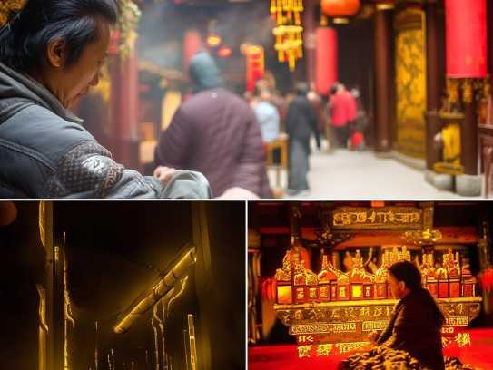 灵顺寺庙求签攻略，如何在寺庙中获得与顺利,灵顺寺庙求签攻略，如何在寺庙中获得与顺利,命运,事业,求签,第1张