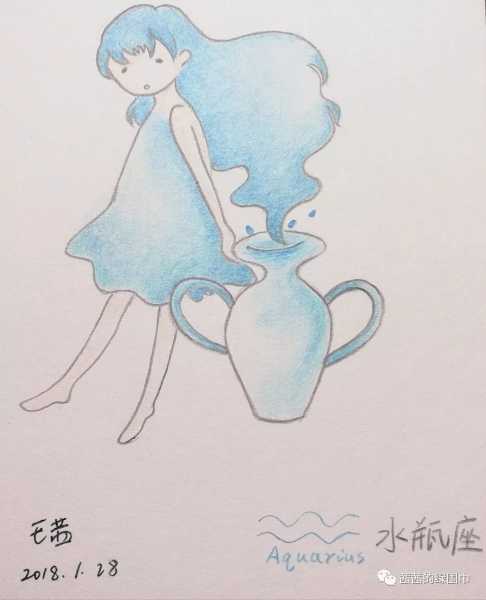 水笔画中的十二星座，用画笔描绘你的星象,象征,十二星座,自我,第1张