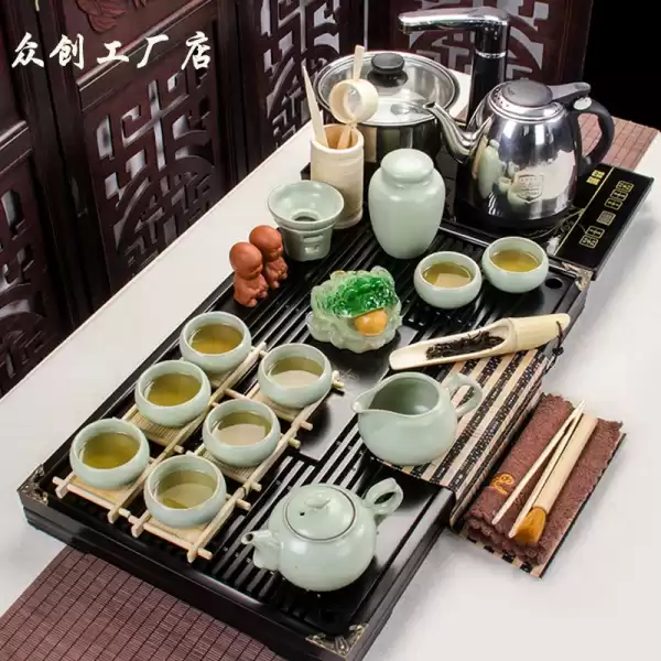 茶具摆放讲究，开启美好家居新篇章,象征,事业,气场,第1张