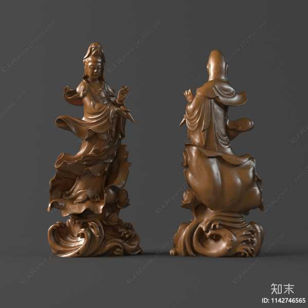 中式家居中的观音 statue，材质与的玄妙关,象征,事业,挑战,第1张