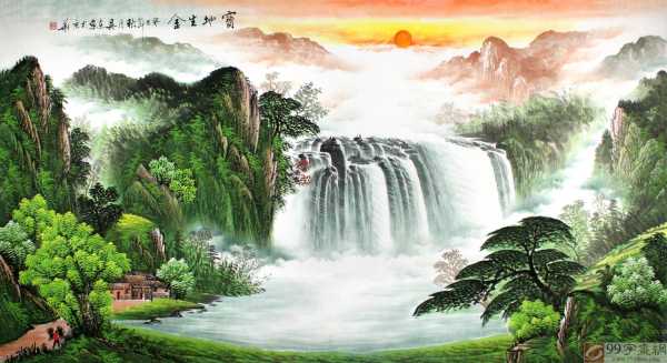 屋内放什么壁纸好？10种选择助您家居增光养福,象征,气场,风水,第1张