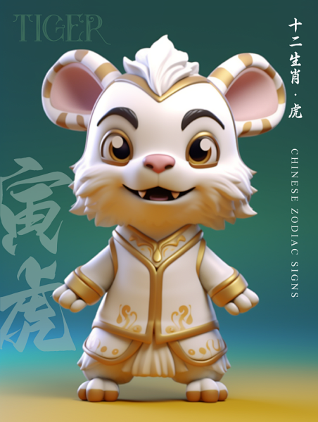 虎年生肖运势解析，生肖虎与十二生肖的和谐共处,象征,挑战,合作,第1张