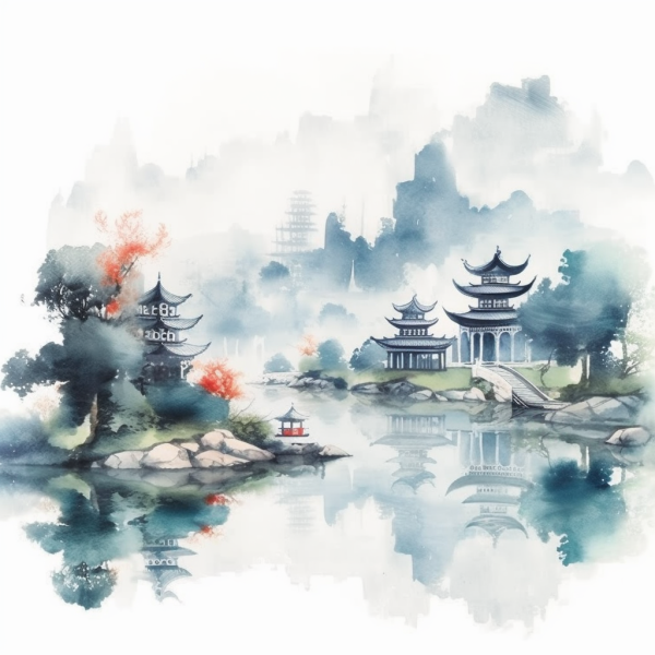 古风求签图片，传统与现代的融合,象征,挑战,吉凶,第1张
