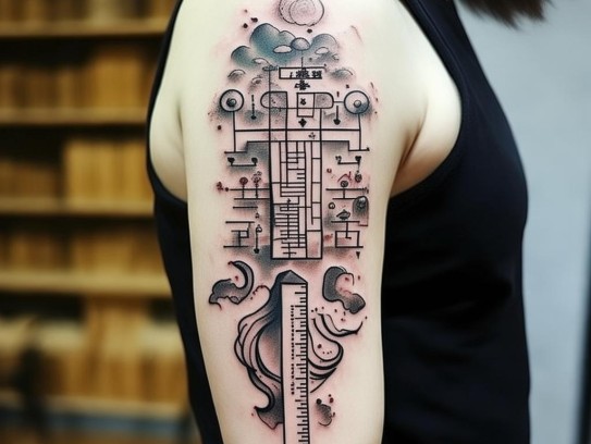 纹身与八字测算身高，有趣的结合方式,纹身与八字测算身高，有趣的结合方式,象征,命运,八字,第1张