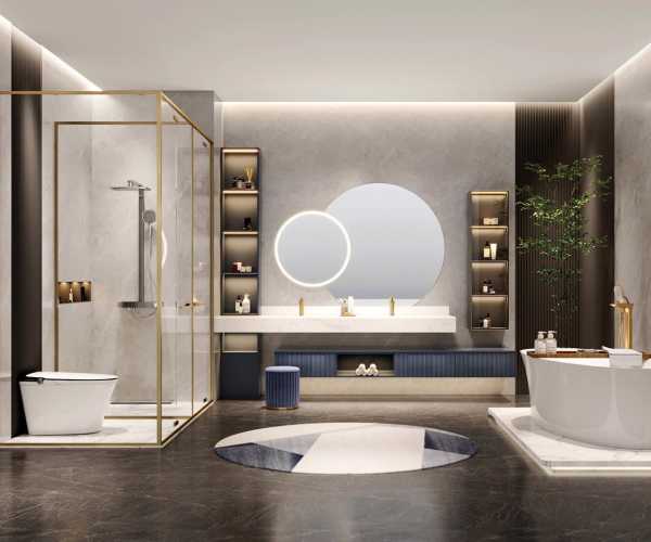 卫浴洗漱台，布局与讲究,象征,事业,气场,第1张