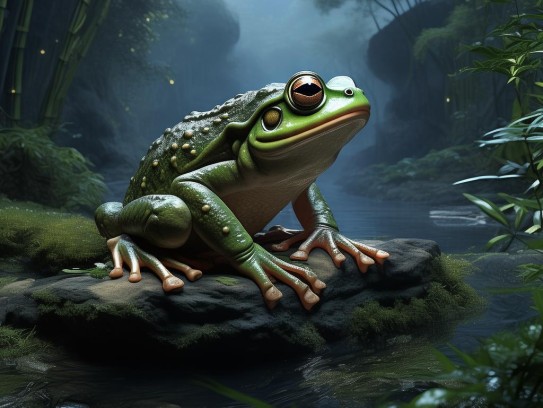 蟾蜍与，神秘的自然智慧,蟾蜍与，神秘的自然智慧,象征,事业,挑战,第1张