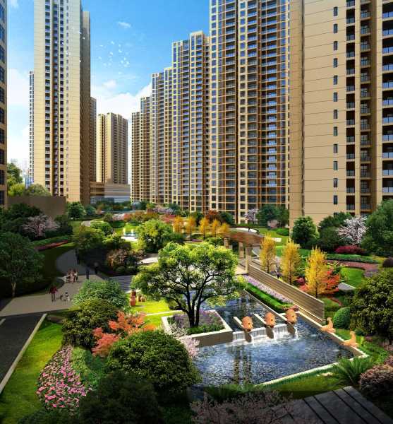 小区吉凶图表图，解析小区运势的神秘工具,气场,吉凶,风水布局,第1张