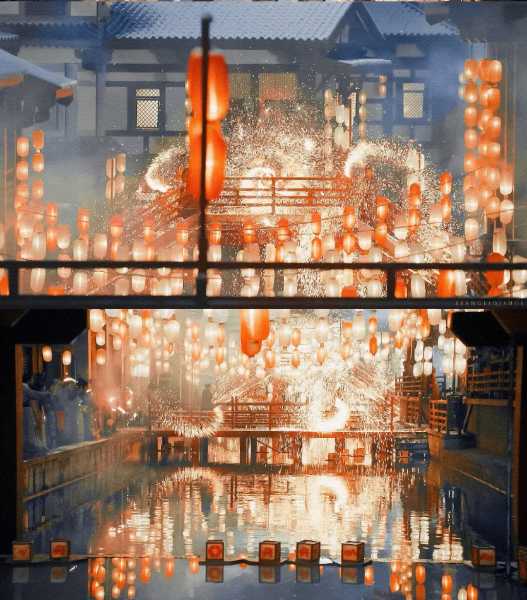 灯火如星,点亮,庙里灯火的智慧,象征,事业,希望,第1张 灯火如星,点亮,庙里灯火的智慧,象征,事业,希望,第1张