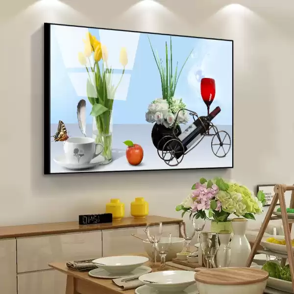 餐桌后墙挂什么画好,提升家居运势的秘诀解析,象征,事业,希望,第1张 餐桌后墙挂什么画好,提升家居运势的秘诀解析,象征,事业,希望,第1张