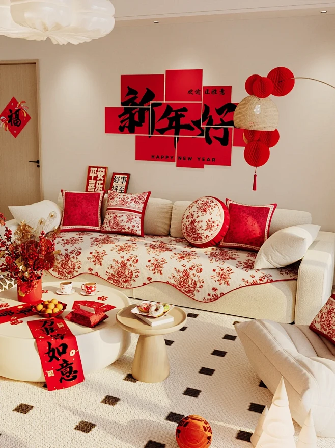 家庭过年摆设指南,打造好,迎春纳福,象征,事业,气场,第1张 家庭过年摆设指南,打造好,迎春纳福,象征,事业,气场,第1张