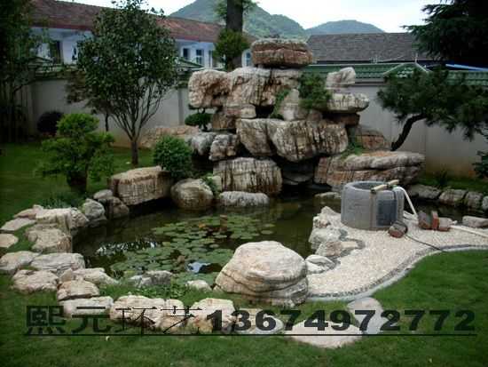 假山鱼池奥秘，家居环境中的宝地解析,象征,事业,气场,第1张