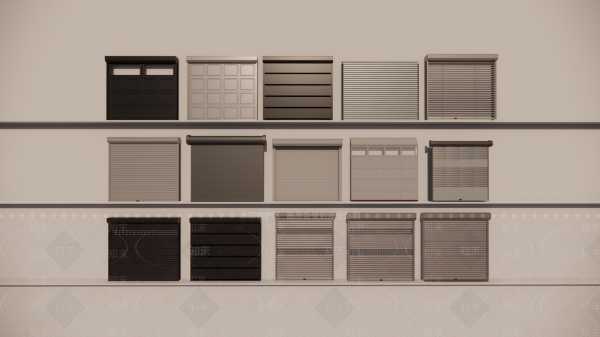 卷帘门颜色解析，挑选最佳色彩，提升家居运势,希望,风水,颜色选择,第1张