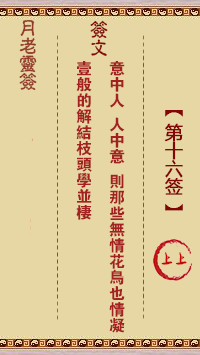 揭秘第16签的奥秘，抽签文化中的神秘解读与智慧传承,象征,占卜,与和谐,第1张