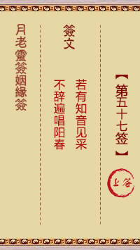 揭秘灵签57的奥秘，如何解读这则神秘签文,事业,挑战,求签,第1张