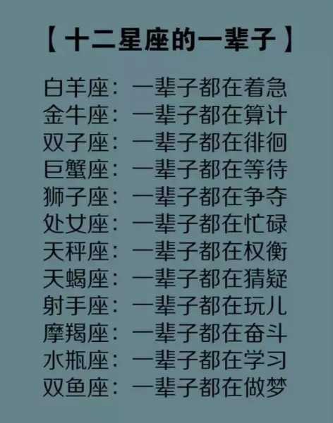 十二星座专属昵称大盘点，哪个小名最适合你的星座？,象征,命运,希望,第1张